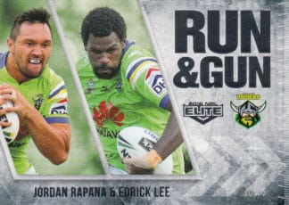 2016 NRL Elite Run & Gun - RG03 Rapana & Lee Canberra Raiders