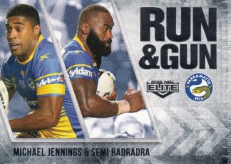 2016 NRL Elite Run & Gun - RG19 Jennings & Radradra Parramatta Eels