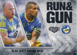 2016 NRL Elite Run & Gun - RG20 Scott & Ma'u Parramatta Eels