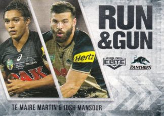 2016 NRL Elite Run & Gun - RG21 Martin & Mansour Penrith Panthers