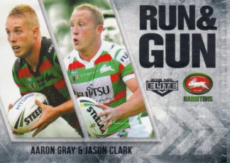 2016 NRL Elite Run & Gun - RG24 Gray & Clark South Sydney Rabbitohs