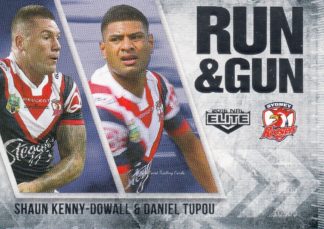 2016 NRL Elite Run & Gun - RG27 Kenny-Dowell & Tupou Sydney Roosters