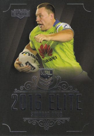 2016 NRL Elite Common Card - Base 015 Shannon Boyd Canberra Raiders