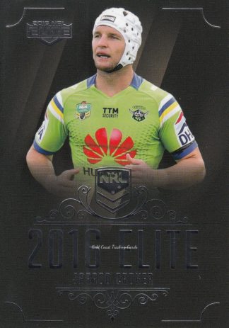2016 NRL Elite Common Card - Base 016 Jarrod Croker Canberra Raiders