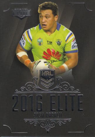 2016 NRL Elite Common Card - Base 018 Josh Papalii Canberra Raiders