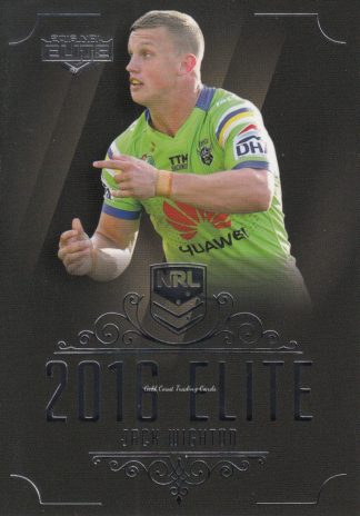 2016 NRL Elite Common Card - Base 024 Jack Wighton Canberra Raiders