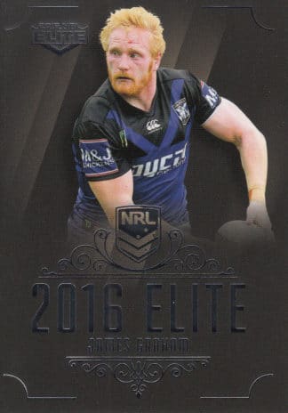 2016 NRL Elite Common Card - Base 029 James Graham Canterbury Bulldogs