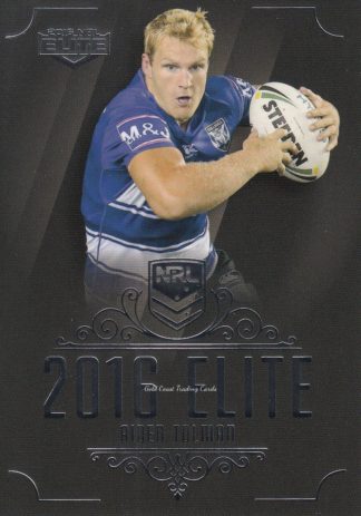 2016 NRL Elite Common Card - Base 036 Aiden Tolman Canterbury Bulldogs