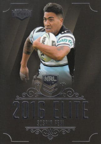 2016 NRL Elite Common Card - Base 041 Sosaia Feki Cronulla Sharks