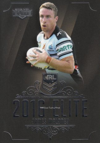 2016 NRL Elite Common Card - Base 047 James Maloney Cronulla Sharks