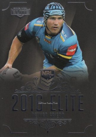 2016 NRL Elite Common Card - Base 052 Nathan Friend Gold Coast Titans