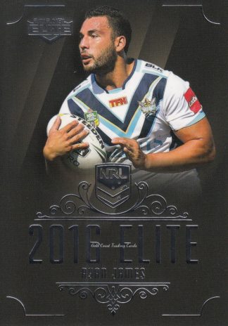 2016 NRL Elite Common Card - Base 053 Ryan James Gold Coast Titans