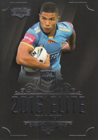 2016 NRL Elite Common Card - Base 055 David Mead Gold Coast Titans
