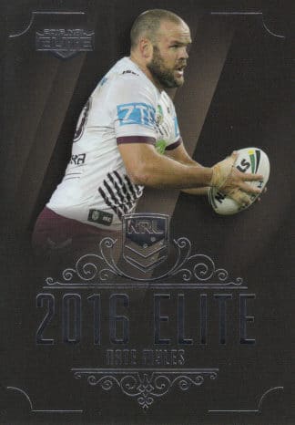 2016 NRL Elite Common Card - Base 067 Nate Myles Manly Sea Eagles