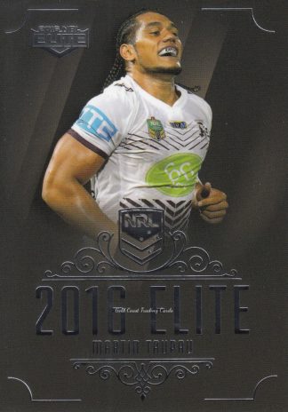 2016 NRL Elite Common Card - Base 069 Martin Taupau Manly Sea Eagles