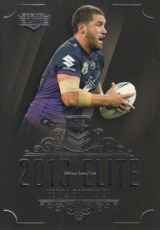 2016 NRL Elite Common Card - Base 075 Kenny Bromwich Melbourne Storm