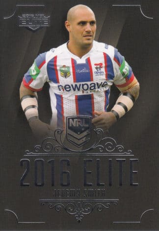2016 NRL Elite Common Card - Base 095 Jeremy Smith Newcastle Knights