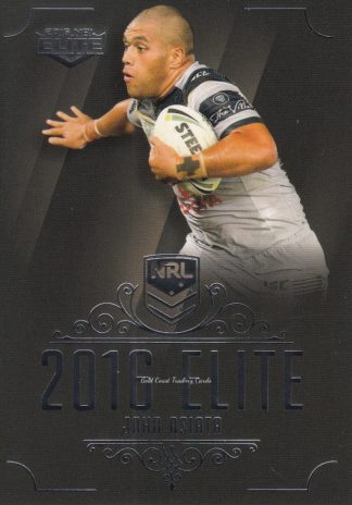 2016 NRL Elite Common Card - Base 098 John Asiata North Qld Cowboys