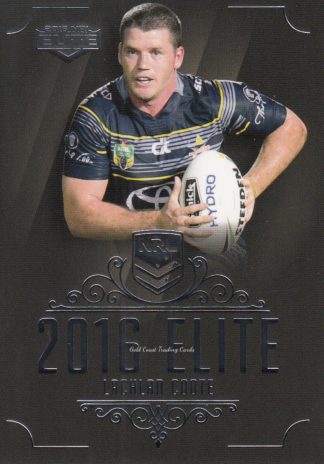 2016 NRL Elite Common Card - Base 101 Lachlan Coote North Qld Cowboys
