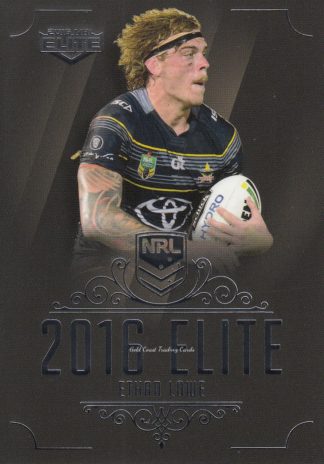 2016 NRL Elite Common Card - Base 103 Ethan Lowe North Qld Cowboys