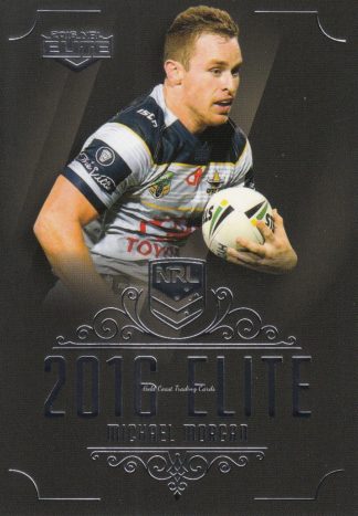 2016 NRL Elite Common Card - Base 104 Michael Morgan North Qld Cowboys