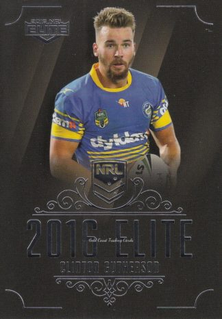 2016 NRL Elite Common Card - Base 113 Clinton Gutherson Parramatta Eels