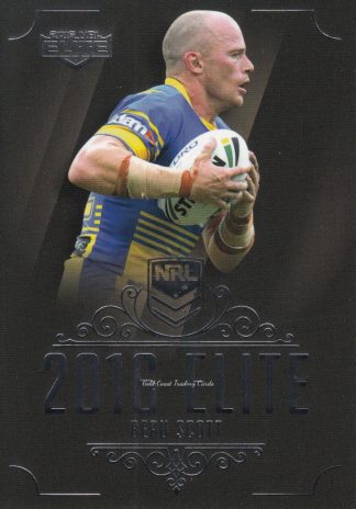2016 NRL Elite Common Card - Base 118 Beau Scott Parramatta Eels