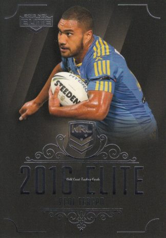 2016 NRL Elite Common Card - Base 120 Peni Terepo Parramatta Eels