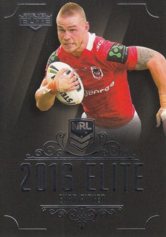 2016 NRL Elite Common Card - Base 147 Euan Aitken St George Dragons