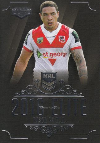 2016 NRL Elite Common Card - Base 149 Tyson Frizell St George Dragons