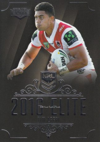 2016 NRL Elite Common Card - Base 150 Tim Lafai St George Dragons
