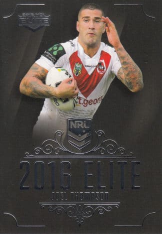 2016 NRL Elite Common Card - Base 155 Joel Thompson St George Dragons