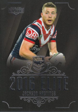 2016 NRL Elite Common Card - Base 163 Jackson Hastings Sydney Roosters