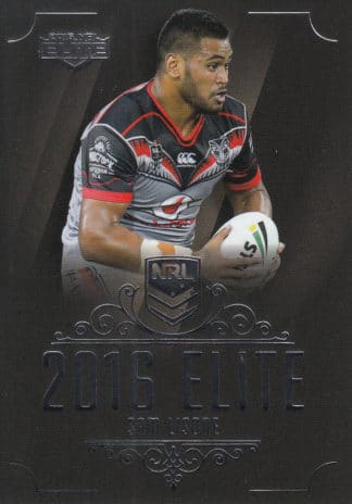 2016 NRL Elite Common Card - Base 173 Sam Lisone Warriors