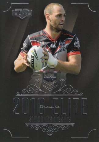 2016 NRL Elite Common Card - Base 175 Simon Mannering Warriors