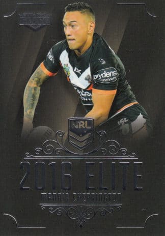 2016 NRL Elite Common Card - Base 183 Manaia Cherrington Wests Tigers