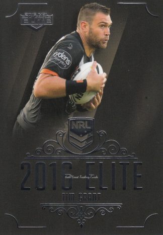 2016 NRL Elite Common Card - Base 185 Tim Grant Wests Tigers
