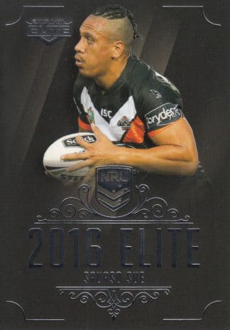 2016 NRL Elite Common Card - Base 190 Sauaso Sue Wests Tigers