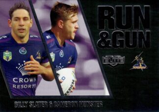2016 NRL Elite Run & Gun Parallel - RGP13 Slater & Munster Melbourne Storm