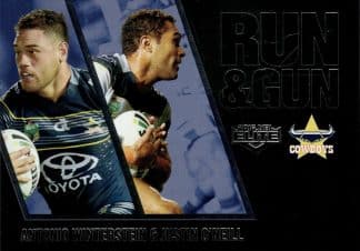 2016 NRL Elite Run & Gun Parallel - RGP17 Winterstein & O'Neill North QLD Cowboys