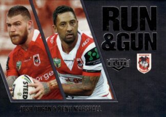 2016 NRL Elite Run & Gun Parallel - RGP25 Dugan & Marshall St George Dragons