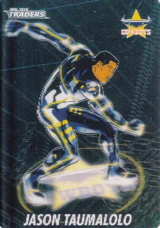 2016 NRL Traders 3D Cyber Hero - CH10 Jason Taumalolo North Qld Cowboys