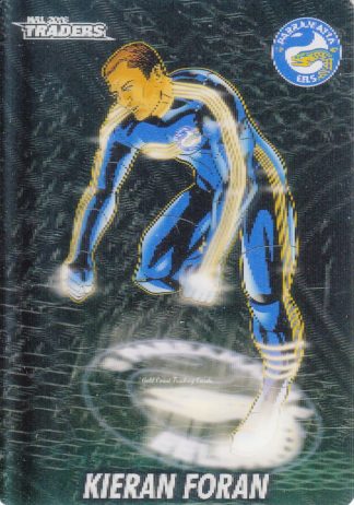 2016 NRL Traders 3D Cyber Hero - CH11 Kieran Foran Parramatta Eels