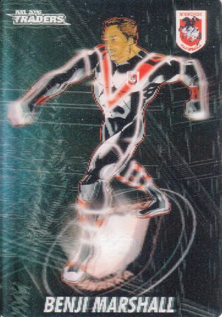 2016 NRL Traders 3D Cyber Hero - CH15 Benji Marshall St George Dragons