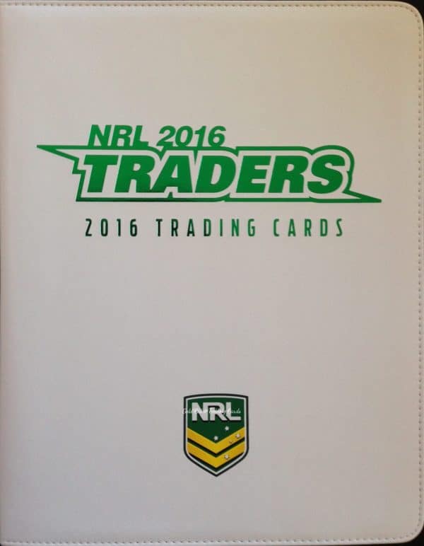 2016 NRL Traders Album With Full Base Set - 161 Common Cards