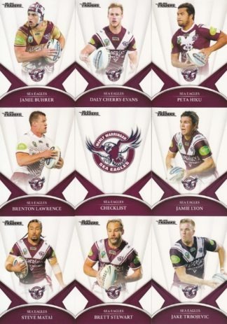 2016 NRL Traders Base Team Set - Manly Sea Eagles
