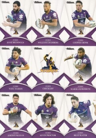 2016 NRL Traders Base Team Set - Melbourne Storm