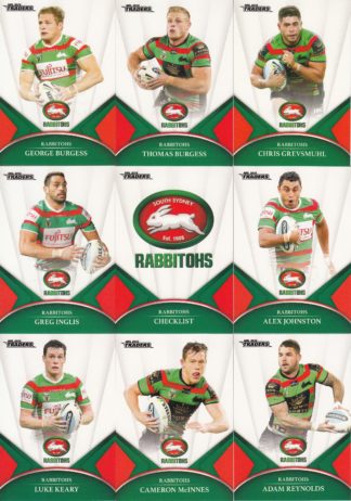 2016 NRL Traders Base Team Set - South Sydney Rabbitohs
