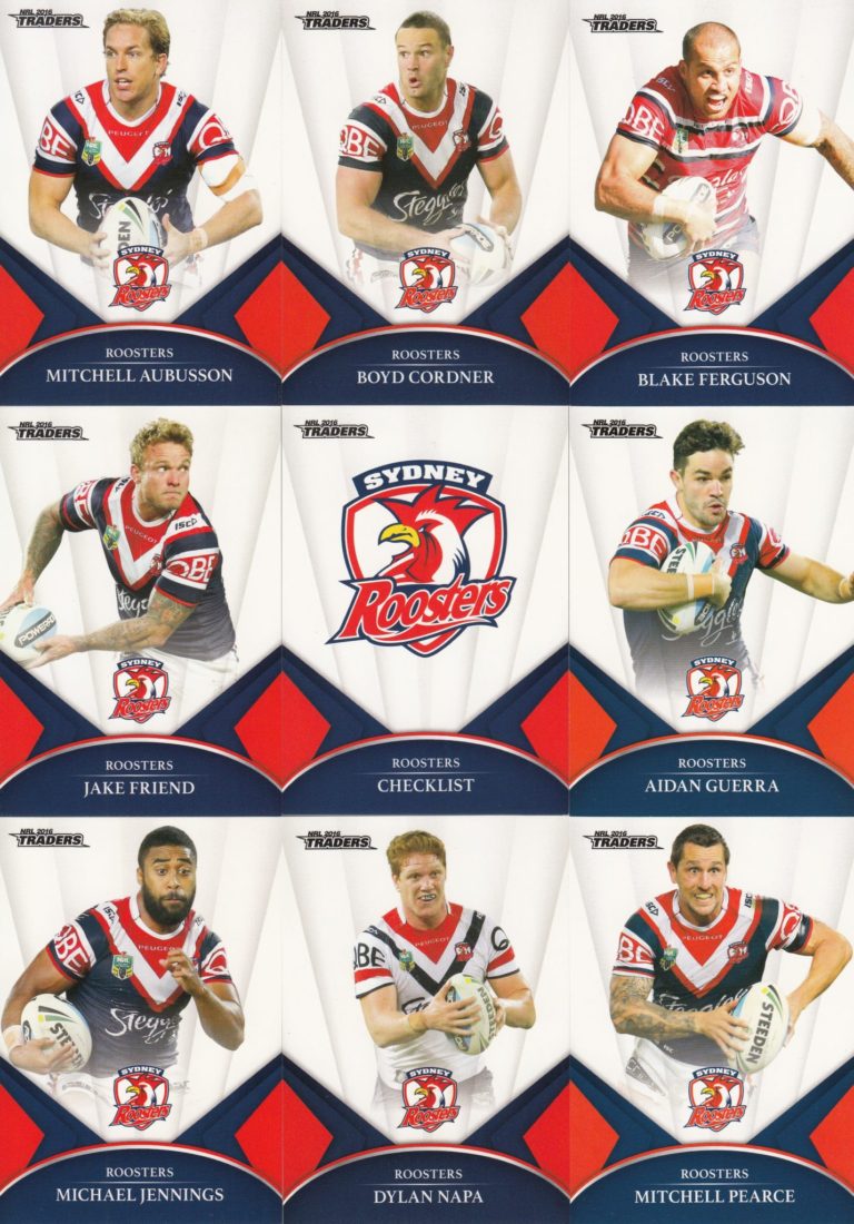 2016 NRL Traders Album With Full Base Set - 161 Common Cards - Image 17