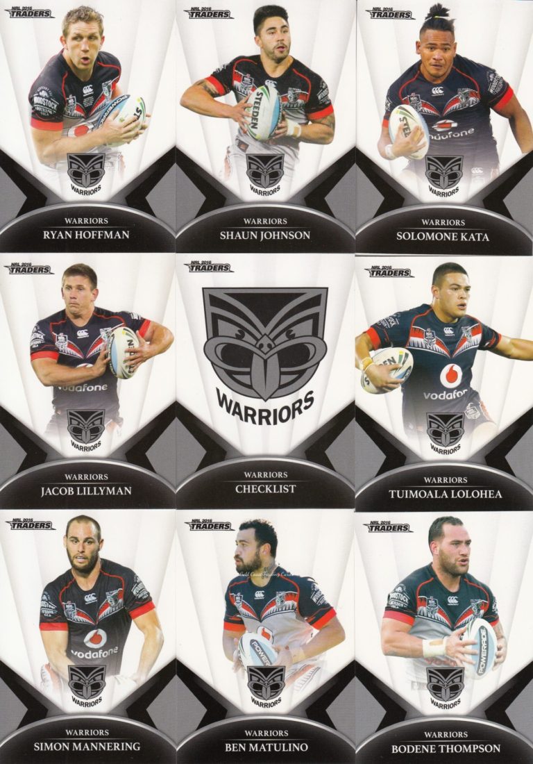 2016 NRL Traders Album With Full Base Set - 161 Common Cards - Image 18